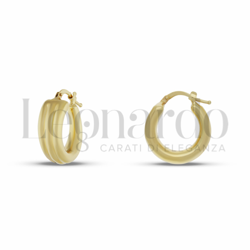 12 mm Diametro interno o misura in Oro Giallo da 2,3gr.