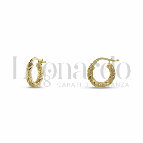 8 mm Diametro interno o misura in Oro Giallo da 1,3gr.
