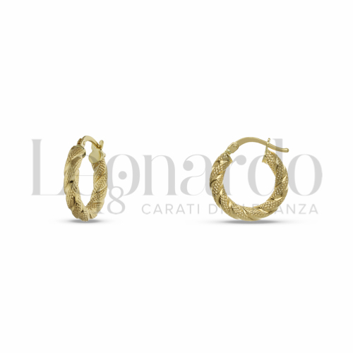 10 mm Diametro interno o misura in Oro Giallo da 1,5gr.