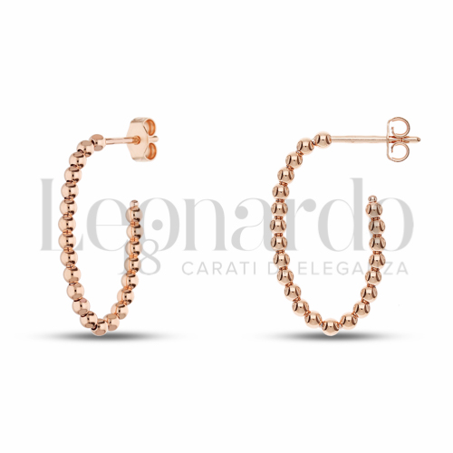 13x22 mm Diametro interno o misura in Oro Rosa da 2,4gr.