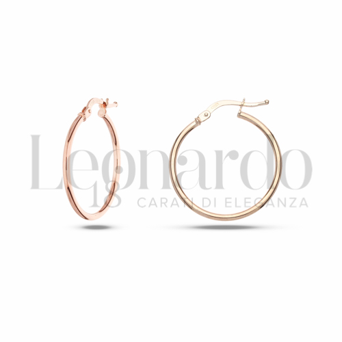 20 mm Diametro interno o misura in Oro Rosa da 1,1gr.