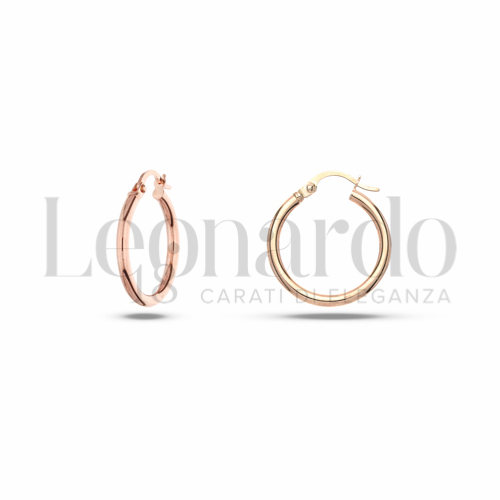 15 mm Diametro interno o misura in Oro Rosa da 1,3gr.
