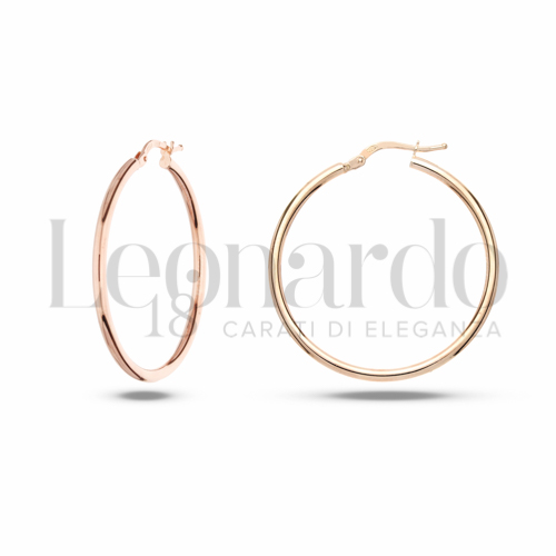 30 mm Diametro interno o misura in Oro Rosa da 2gr.