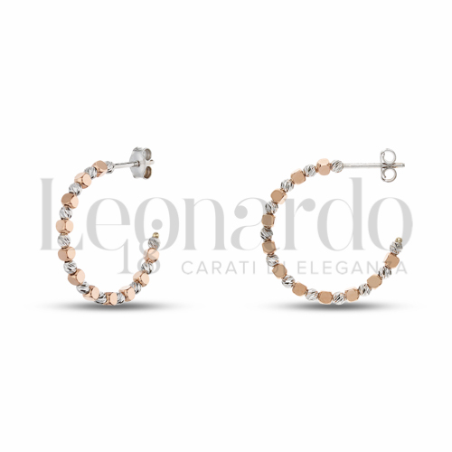 20 mm Diametro interno o misura in Oro Rosa e Oro Bianco da 2,5gr.