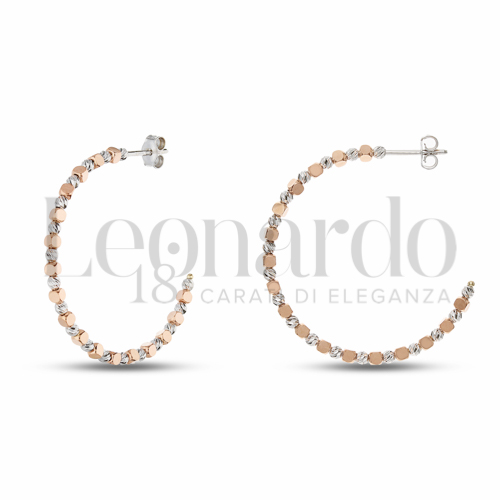 30 mm Diametro interno o misura in Oro Rosa e Oro Bianco da 3,6gr.