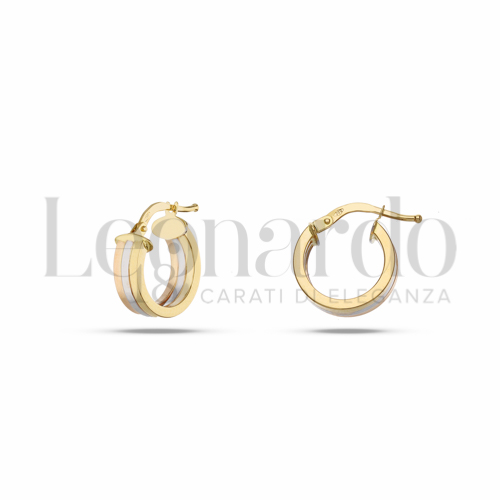 10 mm Diametro interno o misura in Oro Giallo, Oro Bianco e Oro Rosa da 2,6gr.
