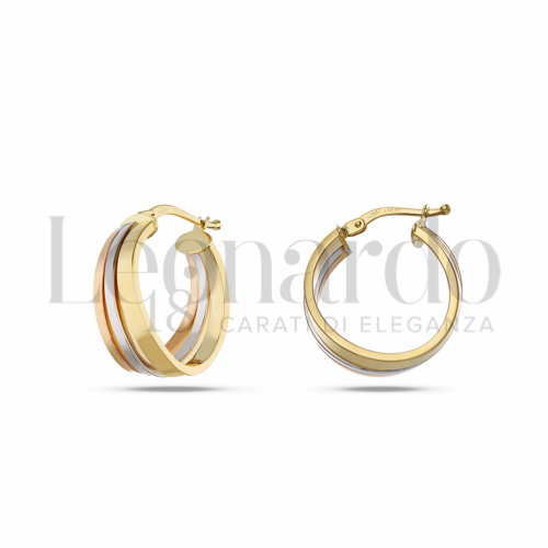 15 mm Diametro interno o misura in Oro Giallo, Oro Bianco e Oro Rosa da 4gr.