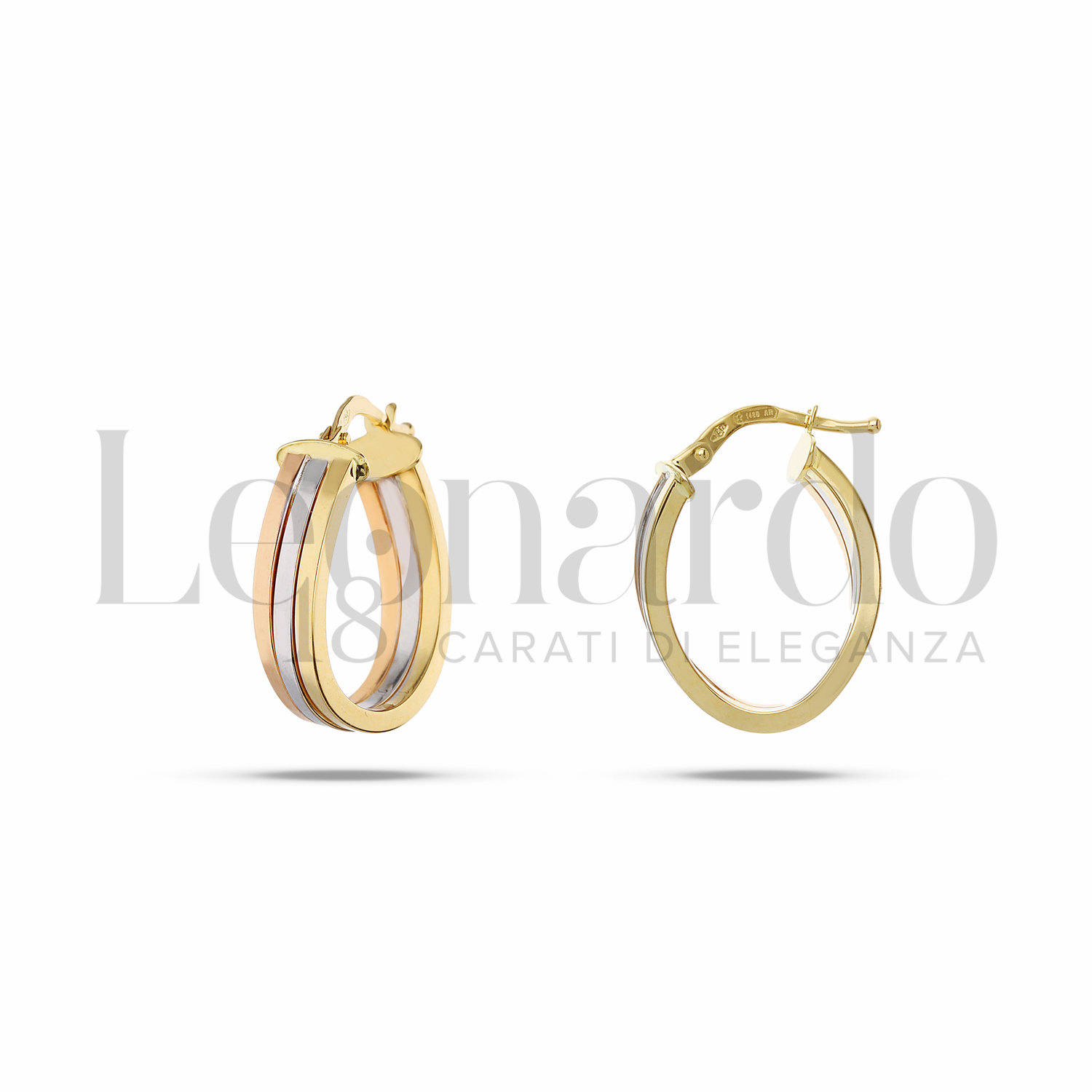 in Oro Giallo, Oro Bianco e Oro Rosa da 3,3gr.