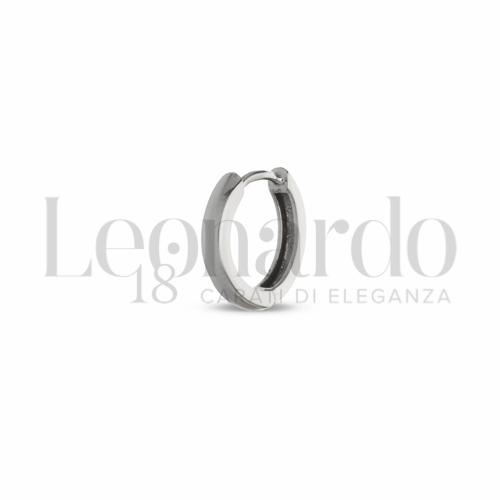 8 mm Diametro interno in Oro Bianco da 0,8gr.
