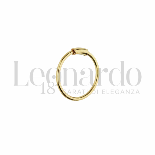10 mm Diametro interno in Oro Giallo da 0,4gr.
