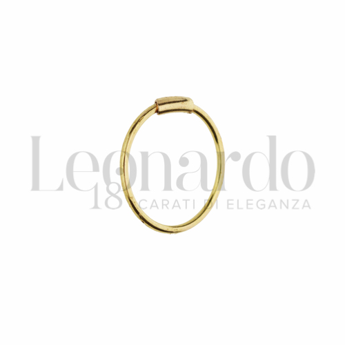 15 mm Diametro interno in Oro Giallo da 0,5gr.
