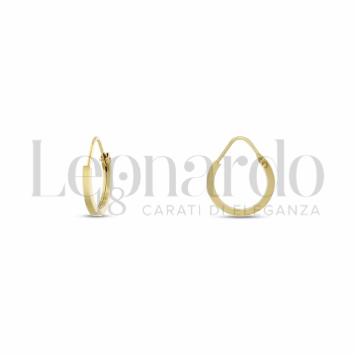 10 mm Diametro in Oro Giallo da 1,3gr.