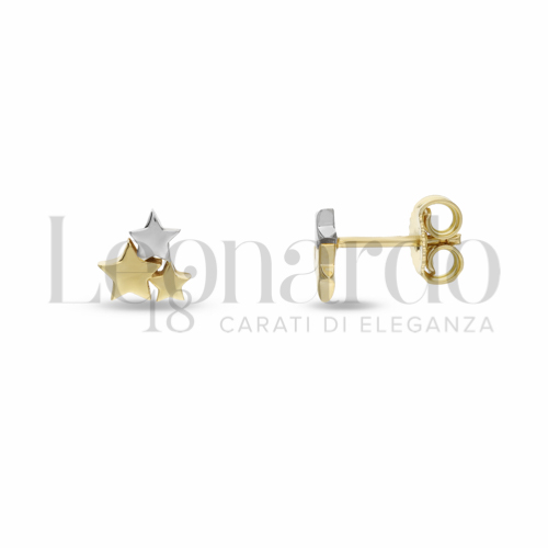 Misura o soggetto Stella in Oro Giallo e Oro Bianco da 1,2gr.