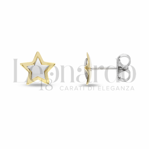 Misura o soggetto Stella in Oro Giallo e Oro Bianco da 1,2gr.