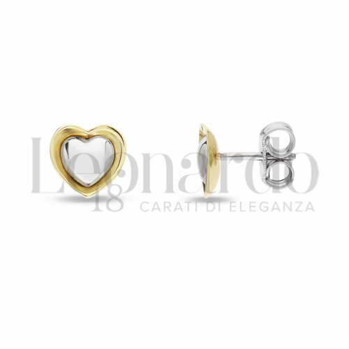 Misura o soggetto Cuore in Oro Giallo e Oro Bianco da 1,5gr.