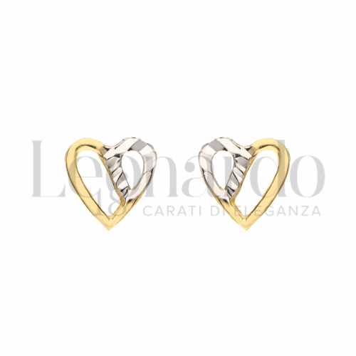 in Oro Giallo e Oro Bianco da 0,8gr.
