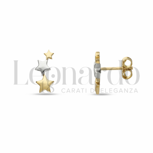 Misura o soggetto Stella in Oro Giallo e Oro Bianco da 1,5gr.