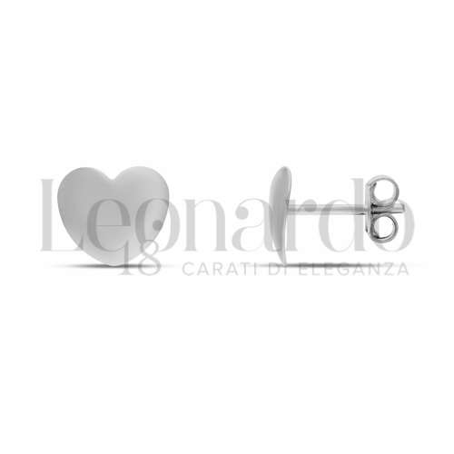 Soggetto o misura Cuore in Oro Bianco da 1,1gr.