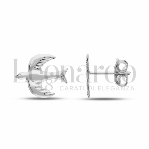 Misura o soggetto Rondine in Oro Bianco da 1,2gr.