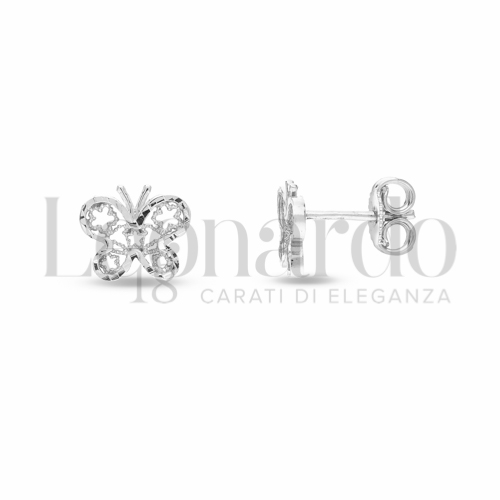 Misura o soggetto Farfalla in Oro Bianco da 1,4gr.