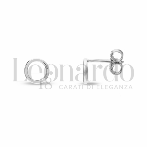 Misura o soggetto Tondo in Oro Bianco da 1gr.