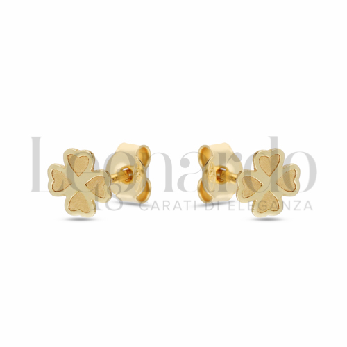 Misura o soggetto Quadrifoglio in Oro Giallo da 0,8gr.