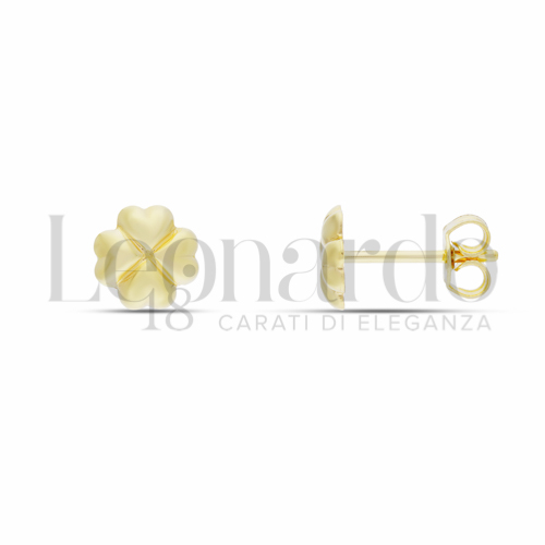 Soggetto o misura Quadrifoglio in Oro Giallo da 0,8gr.