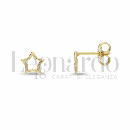 Misura o soggetto Stella in Oro Giallo da 0,9gr.