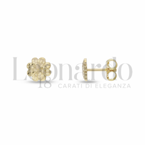 Soggetto o misura Quadrifoglio in Oro Giallo da 1,3gr.