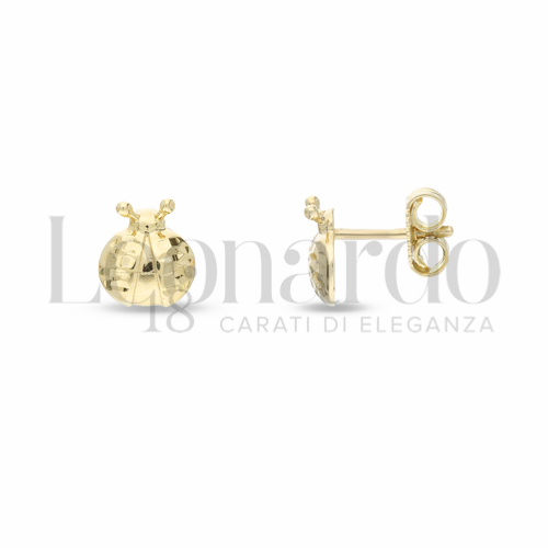 Misura o soggetto Coccinella in Oro Giallo da 1,3gr.