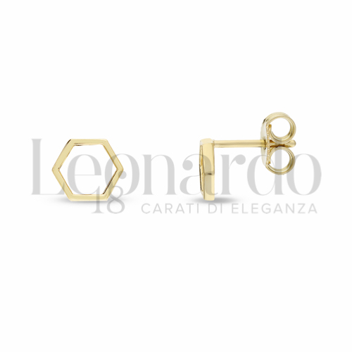 Misura o soggetto Esagono in Oro Giallo da 1,2gr.