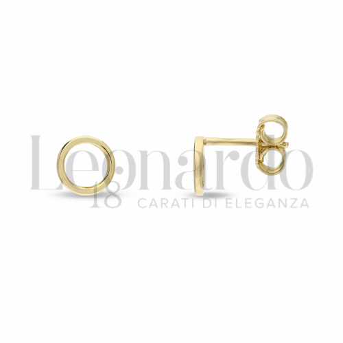 Misura o soggetto Tondo in Oro Giallo da 1,1gr.