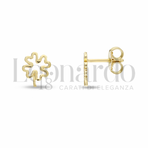 Misura o soggetto Quadrifoglio in Oro Giallo da 1,3gr.
