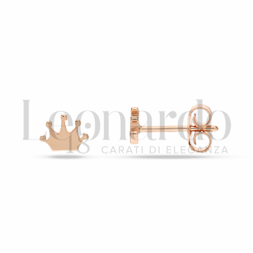 Misura o soggetto Corona in Oro Rosa da 0,8gr.