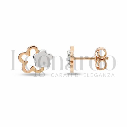 Misura o soggetto Fiore in Oro Rosa e Oro Bianco da 1,6gr.