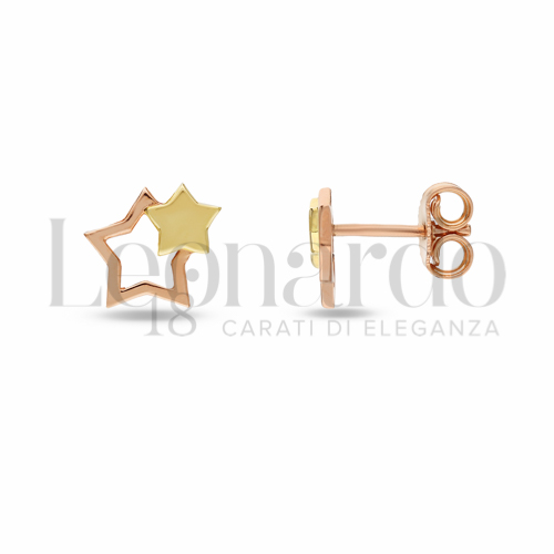 Misura o soggetto Stella in Oro Rosa e Oro Bianco da 1,3gr.