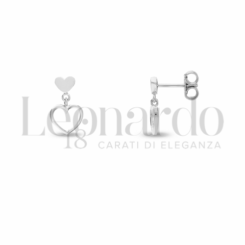 Finitura o soggetti Cuore in Oro Bianco da 1,6gr.