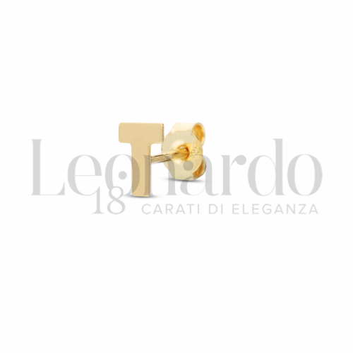 Lettera Stampatello in Oro Giallo da 0,3gr.