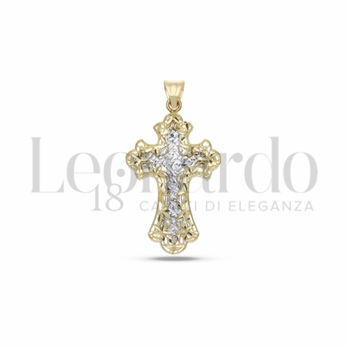 in Oro Bianco e Oro Giallo da 3,9gr.