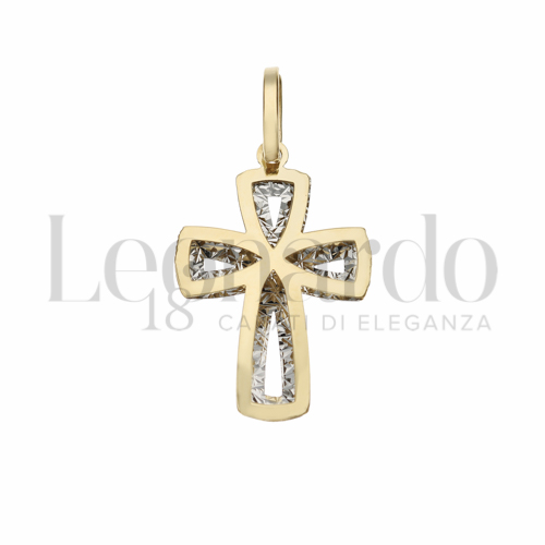 in Oro Giallo e Oro Bianco da 0,9gr.