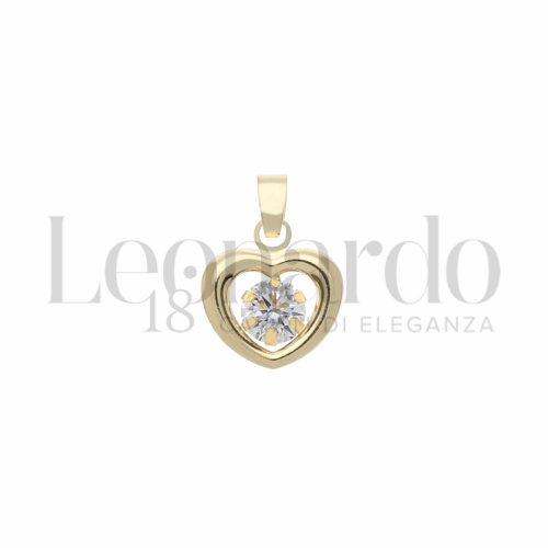 con Zircone bianco da Misura 5,00 mm in Oro Giallo da 0,5gr.