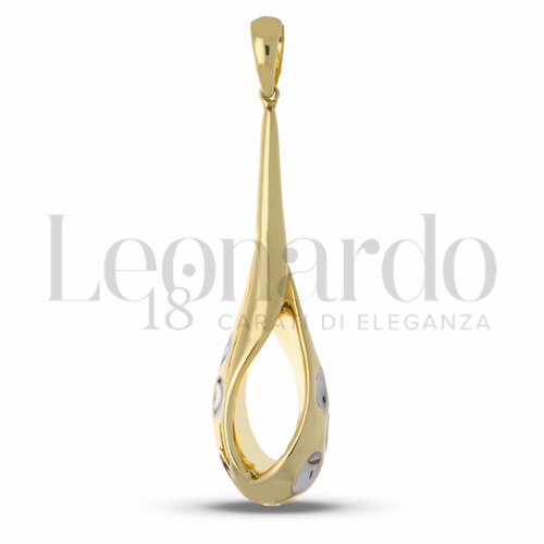 in Oro Giallo e Oro Bianco da 6,5gr.