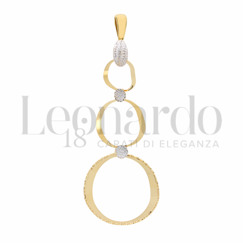 in Oro Giallo e Oro Bianco da 2,8gr.