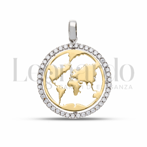 3° Misura con Zircone bianco in Oro Giallo e Oro Bianco da 1,8gr.