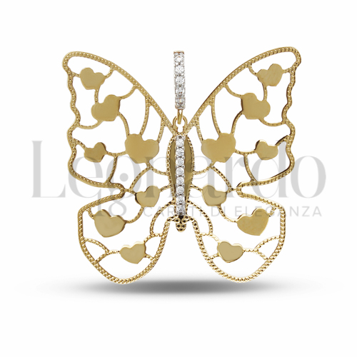 2° Misura con Zircone bianco in Oro Giallo e Oro Bianco da 2gr.