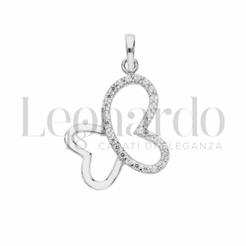 con Zircone bianco in Oro Bianco da 1,2gr.