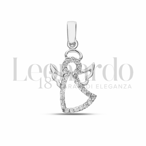 1° Misura con Zircone bianco in Oro Bianco da 1,4gr.