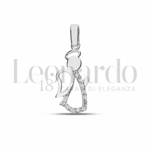 1° Misura con Zircone bianco in Oro Bianco da 1,2gr.