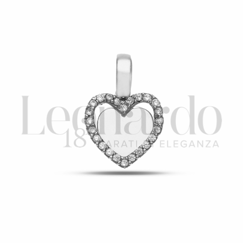 1° Misura con Zircone bianco in Oro Bianco da 0,8gr.