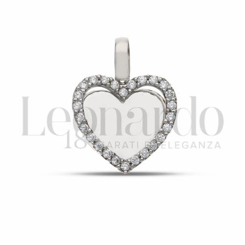 2° Misura con Zircone bianco in Oro Bianco da 1,3gr.